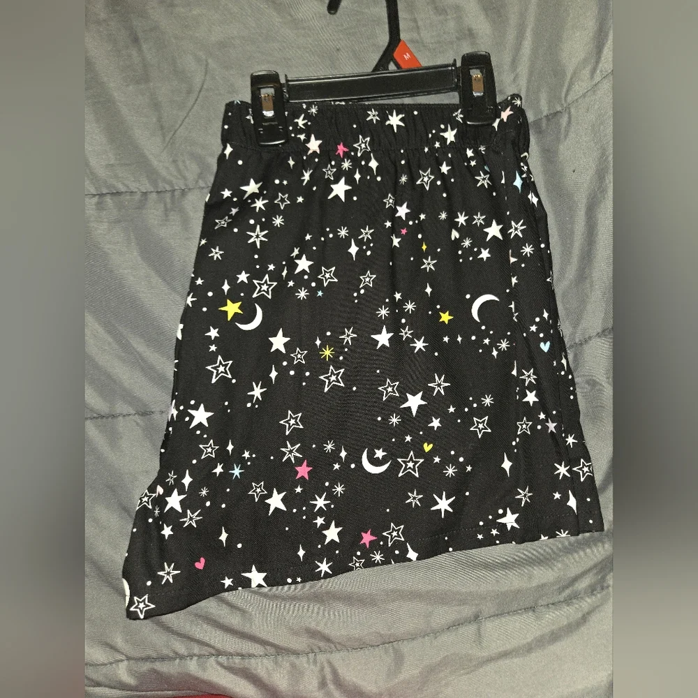 FINAL PRICE!! NWT!! JOYSPUN Starry Night Black Pajama Shorts - Picture 2 of 4